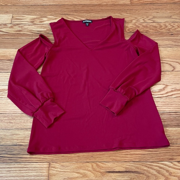 Cold Shoulder Blouse - Picture 1 of 4